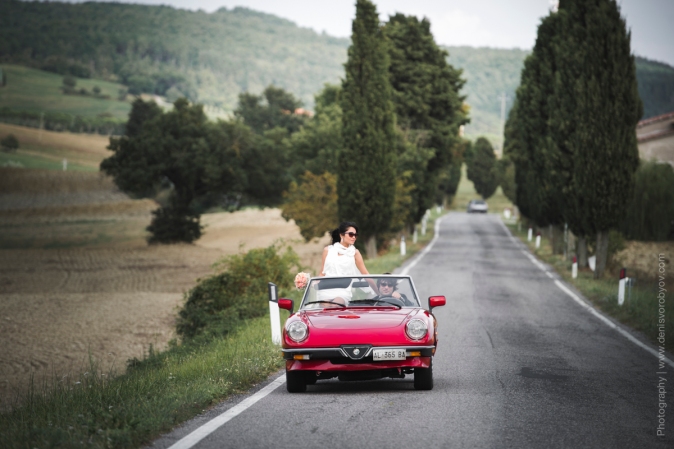 Wedding in Tuscany - photoshooting in Tuscany